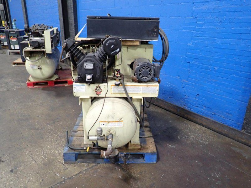 INGERSOLL RAND (2) 5//3 HP AIR COMPRESSOR  -  2475