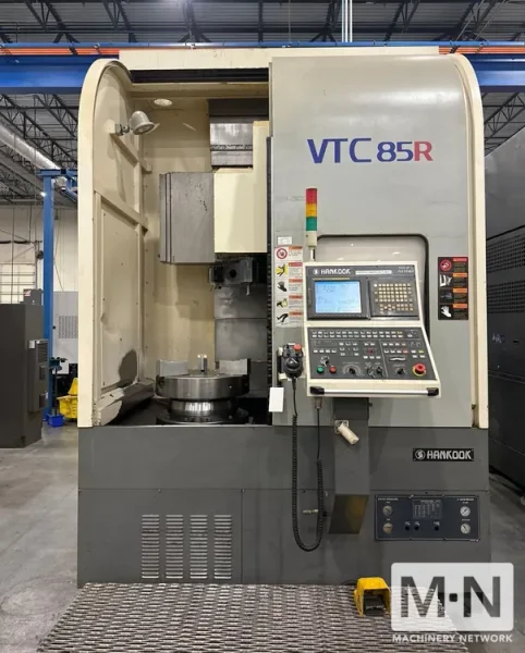 Reduced Pricing: Hankook VTC-85R-MC CNC 3-Axis Vertical Boring Mill, 2010 w/ Live Milling