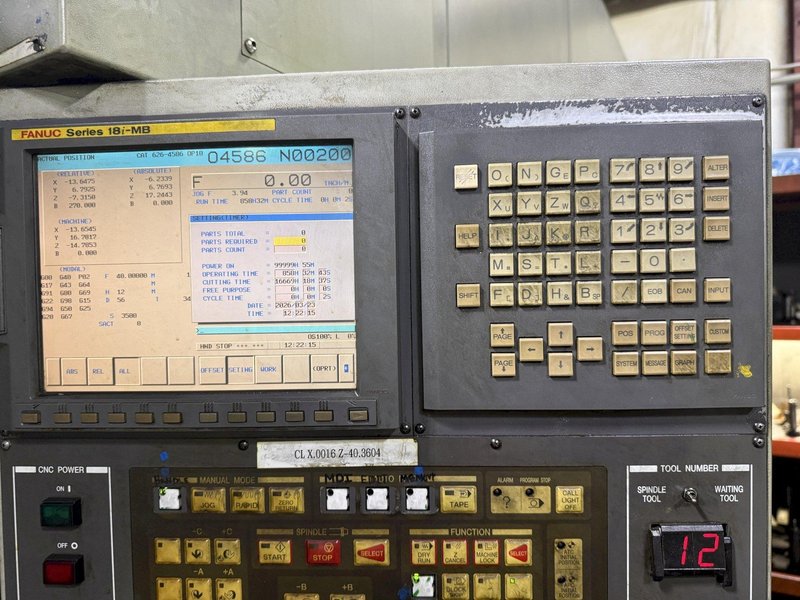 2007 Hyundai Kia HS800 Used CNC Horizontal Machining Center For Sale