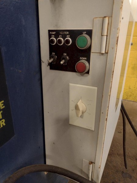ROTARY CLAMSHELL TYPE HEATED PARTS WASHER:  STOCK #16565