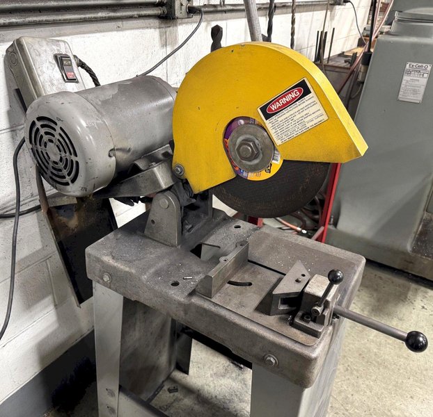 12&quot; Kalamazoo Abrasive Saw K12B, 2.5&quot; Solid Rounds, 5 HP, Factory Stand
