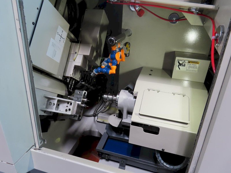 Nomura NN-16SB6 Type 3 CNC Swiss Type Automatic Screw Machine with Mitsubshi M70 CNC Control, Edge Bar Feed, MP High Pressure Coolant and MORE!- Auction Item