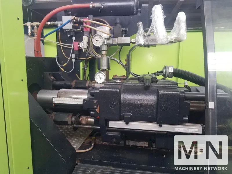 110 TON 6.5 OZ ENGEL MODEL ES330/100  LIM SILICONE INJECTION MOLDING MACHINE MFG 2003