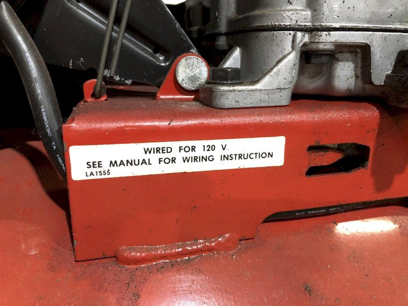 2 HP CRAFTSMAN PORTABLE AIR COMPRESSOR: STOCK #10969