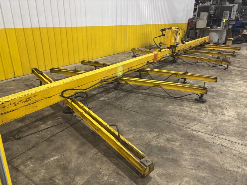 3,000 LBS ACCO MODEL #X7600-38-7-12-21-B8M VAC-O-LIFT VACUUM SHEET LIFTER: STOCK #11235