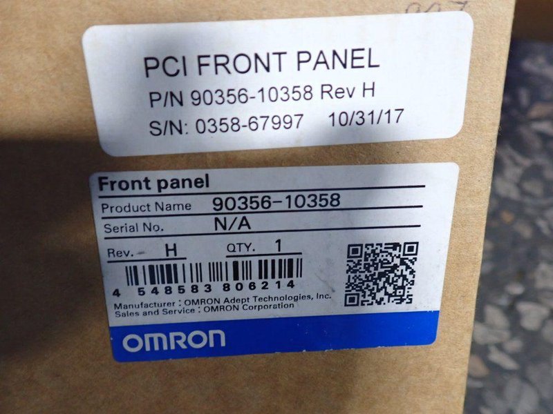 OMRON INDUSTRIAL ROBOT   -  ECOBRA 600