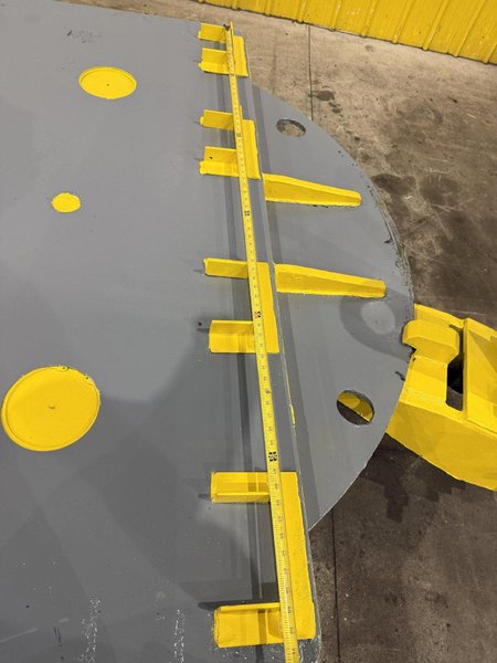 200,000 LBS x 144" x 78" LORDSTOWN HEAVY DUTY ROLLING TRANSFER CART: YOBRO #24113