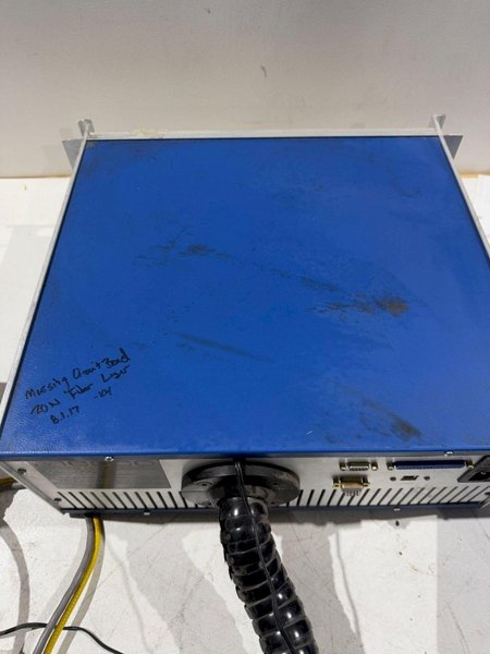 MECCOMARK 20W FIBER LASER MARKING SYSTEM MISSING CIRCUIT BOARD USED