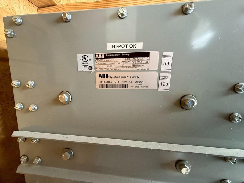 ABB 2500A Spectra Series Copper Expansion Joint SPSH, 600V, 3PH, 3G NEW