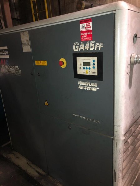 60 HP ATLAS CORP CO AIR COMPRESSOR