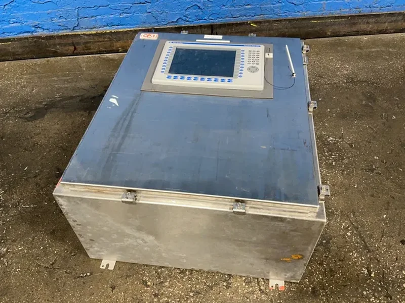 HOFFMAN, ALLEN-BRADLEY CONTROL PANEL BOX WITH PANELVIEW 1250   -  PANELVIEW PLUS 1250