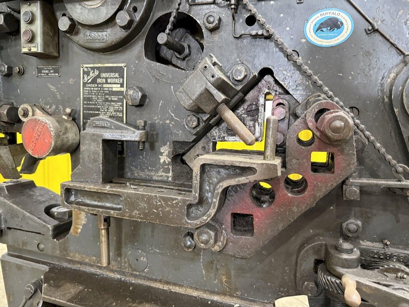 50 TON BUFFALO MODEL #1/2 MECHANICAL IRONWORKER: STOCK #22852