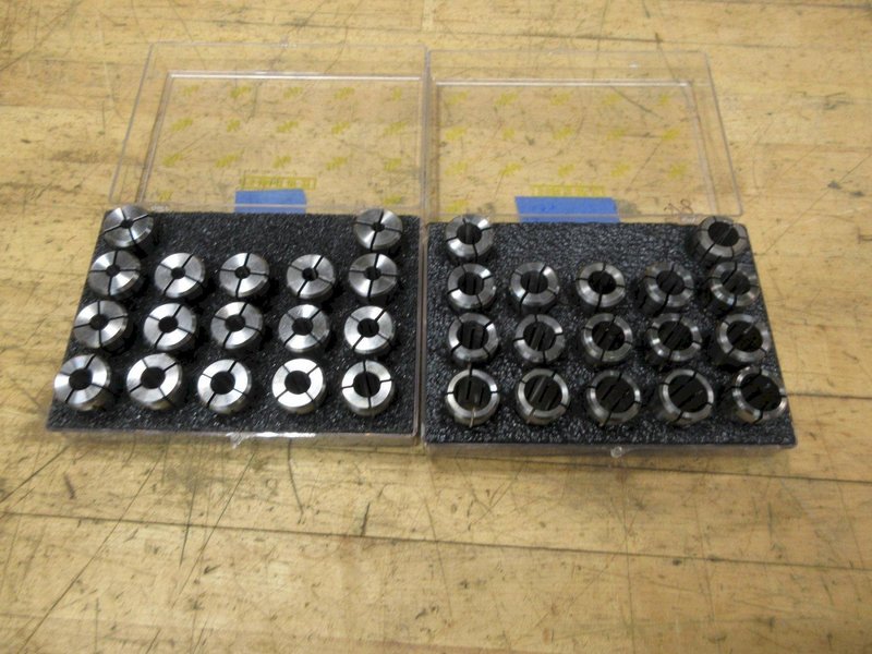 Erickson 180DA Collets 1/4"-3/4"- Auction Item