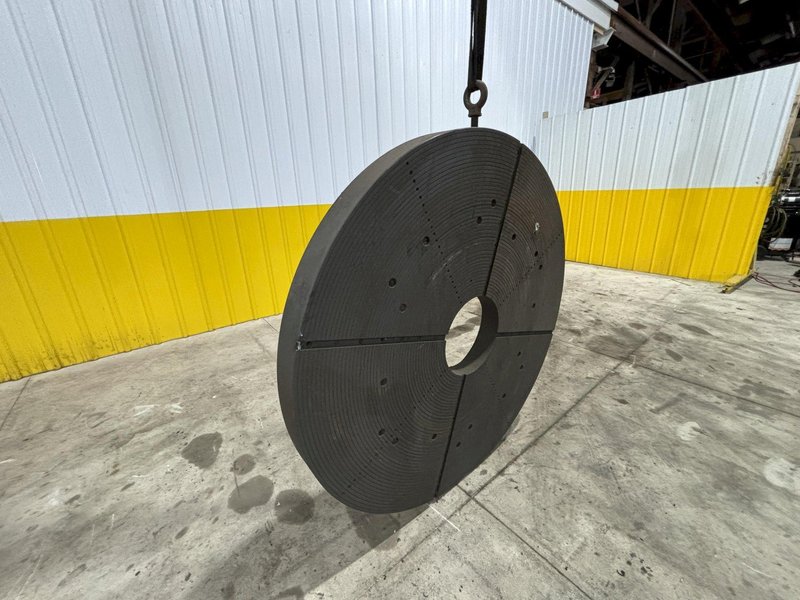 60&quot; FACEPLATE TYPE LATHE CHUCK: STOCK #21162