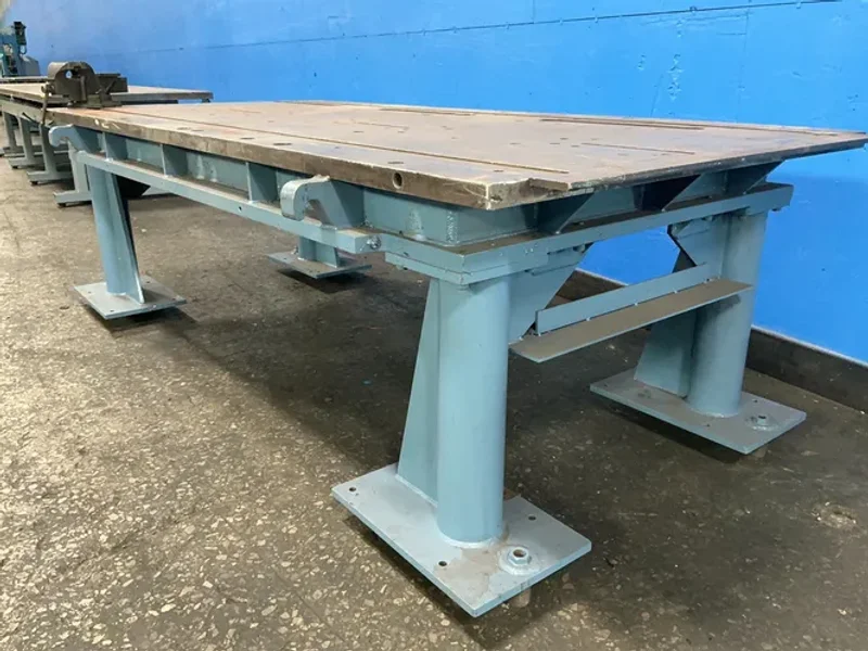 53” X 112” / 1 1/2” THICK WELDING TABLE