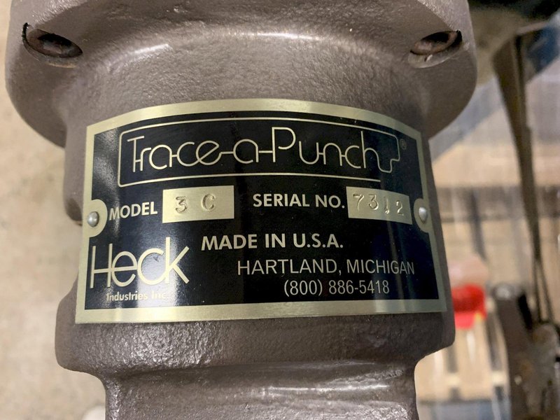 HECK No. 3C Trace-A-Punch Nibbler