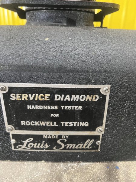 SERVICE DIAMOND (LOUIS SMALL) MODEL #8A HARDNESS TESTER: STOCK #20716