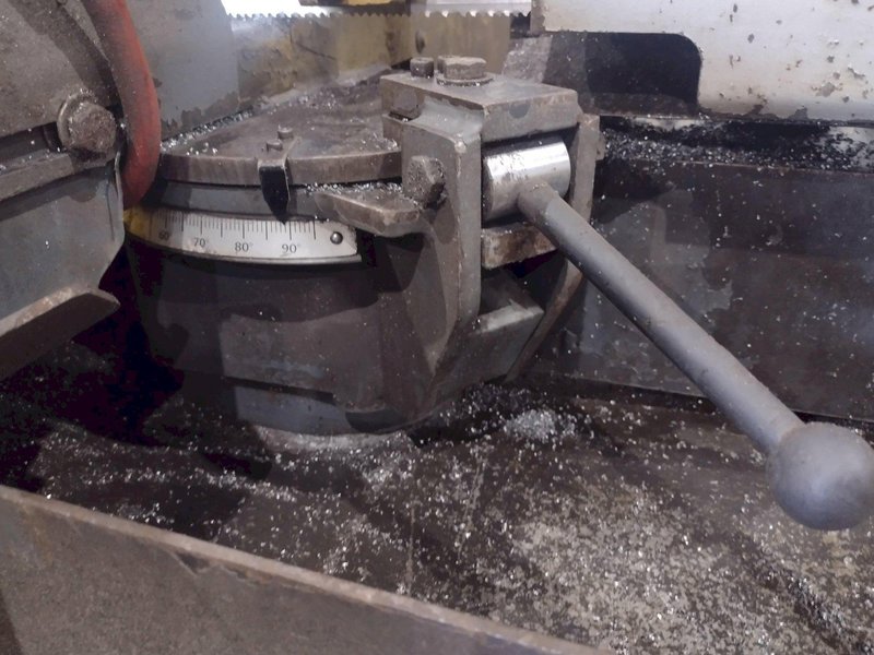 16" X 18" HYD-MECH MODEL S-23 SERIES II SWIVEL MITRE HORIZONTAL BAND SAW: STOCK #23532