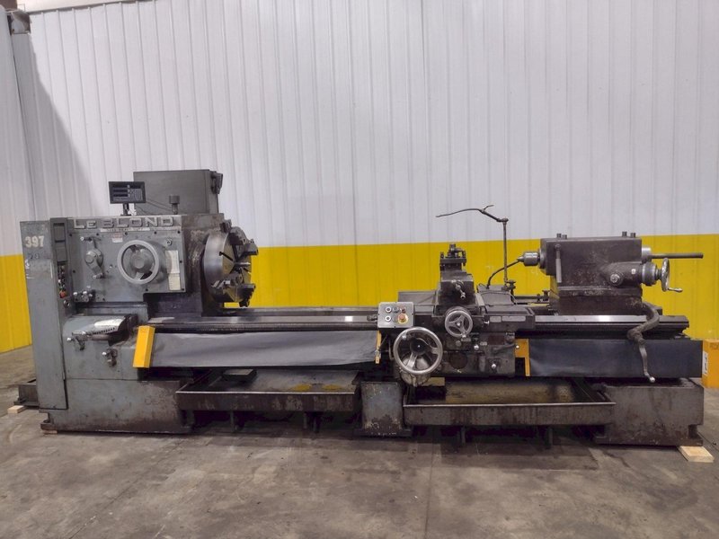 32" X 96" LEBLOND MODEL #3220NF HEAVY PATTERN ENGINE LATHE 2.75"
 HOLE : YOBRO #25769