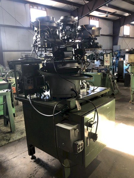 #1015 Kyoei Model SR-15 Micro - Form and Thread Rolling Machine w Sanmei TH1-AV Sems Unit