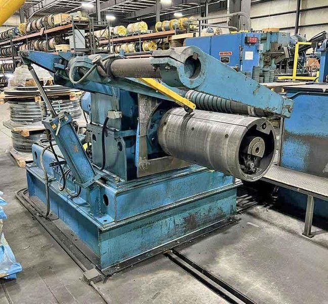 24" x 5.00" x 12,000# Stamco Slitting Line STOCK# 4041