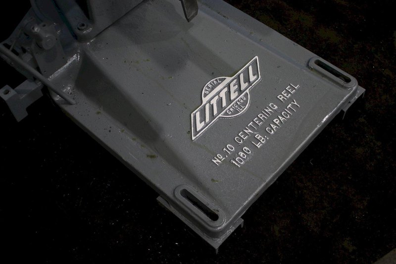 1000 LBS X 12&quot; LITTELL MOTORIZED COIL REEL: STOCK #75821