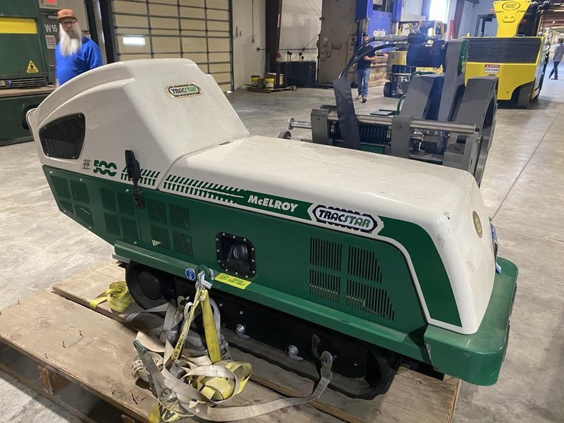 McElroy TracStar® 500 Series II Track Mounted Fusion Machine, 2000 – 18 Track, 2-Jaw