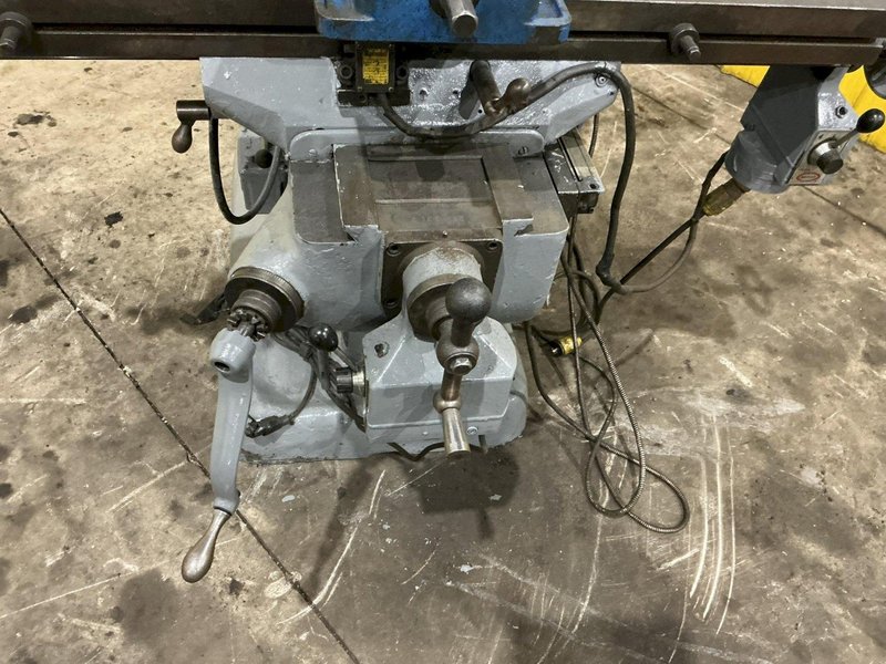 2 HP X 9" X 42" BRIDEPORT SERIES I VERTICAL RAM TYPE KNEE MILL DRO POWER FEEDS VARIABLE DRIVE: YOBRO #24264