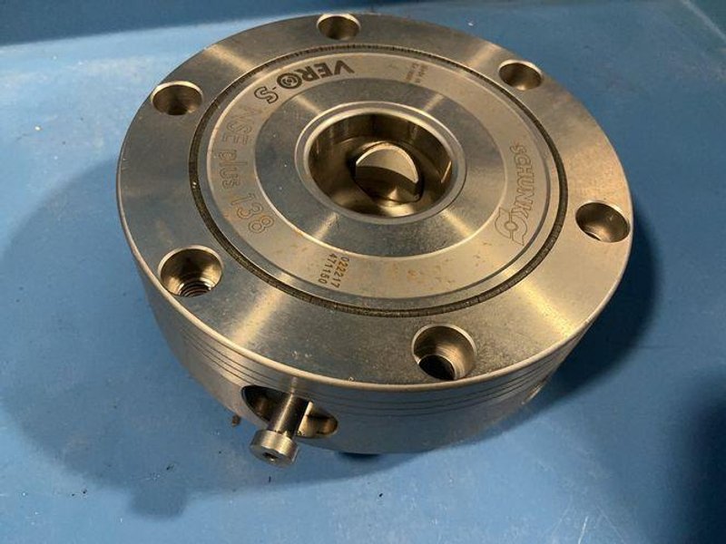 SCHUNK 5.5” DIAMETER PNEUMATIC QUICK CHANGE CLAMPING MODULES  -  VERO-S NSE PLUS 138