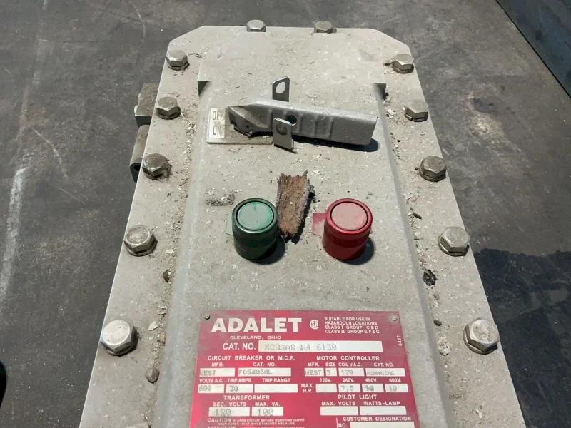ADALET 15/25HP STARTER ENCLOSURE  -  XCBSAQ N4 6130