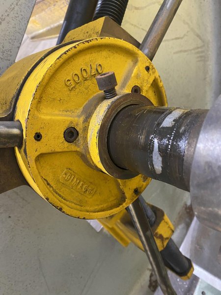 500 LBS DYNAMIC FEEDS MODEL #SOP500/20M/K MOTORIZED COIL REEL: STOCK #19421