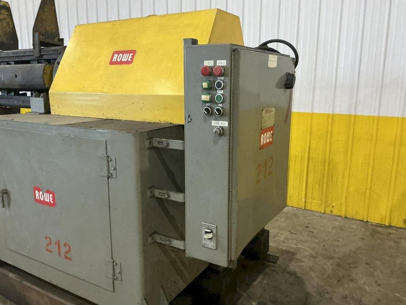 16,000 LB X 40" ROWE 16040-DSJ MOTORIZED UNCOILER. STOCK # 0219026