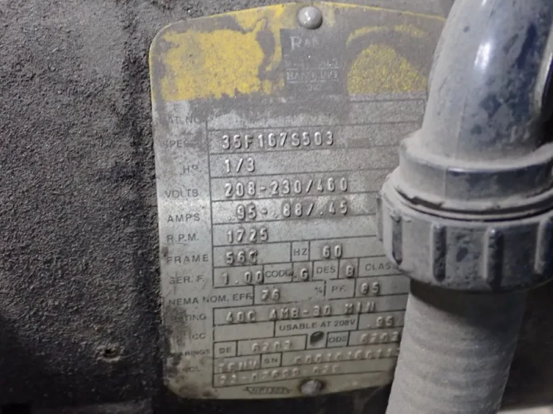 R &amp; M MATERIALS HANDLING INC. 5 TON HOIST  -  SC 518