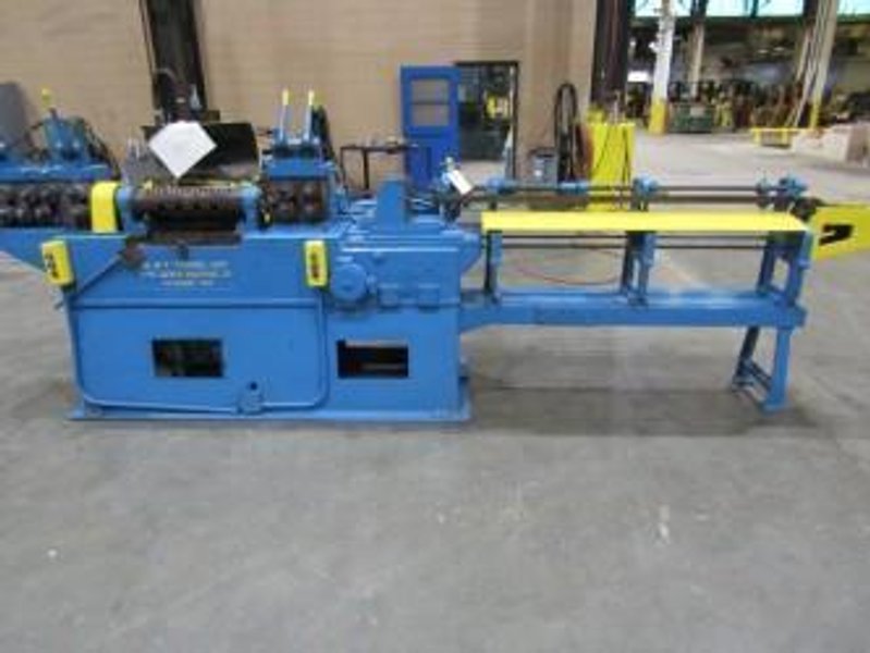 LEWIS # 8-F WIRE STRAIGHTENING &amp; CUTTING MACHINE