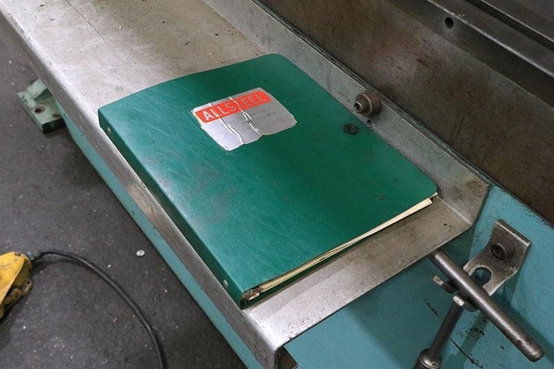 ALLSTEEL 120-8 HYDRAULIC PRESS BRAKE