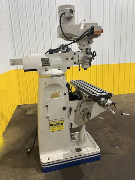 2 HP ACRA MODEL #AM-2V VERTICAL KNEE MILL: STOCK #18823