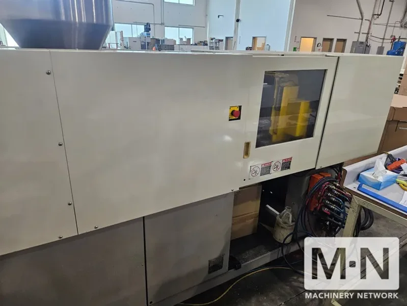 190 TON 15.9 OZ TOSHIBA MODEL ISF190SII-10A INJECTION MOLDING MACHINE MFG 1994