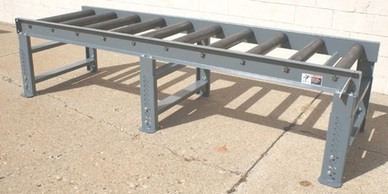 NEW WESTBROOK 120&quot; HEAVY DUTY GRAVITY ROLLER CONVEYOR Stock# 11023