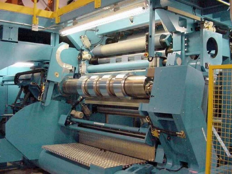 72" x 0.002" -0.015" x 40,000lb Kampf Aluminum Slitting Line
