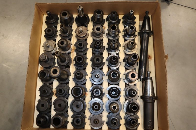 CAT50 Tool Holders - Rigid Endmill, XCNA 1000/32, Shell Mill &amp; More (44)- Auction Item