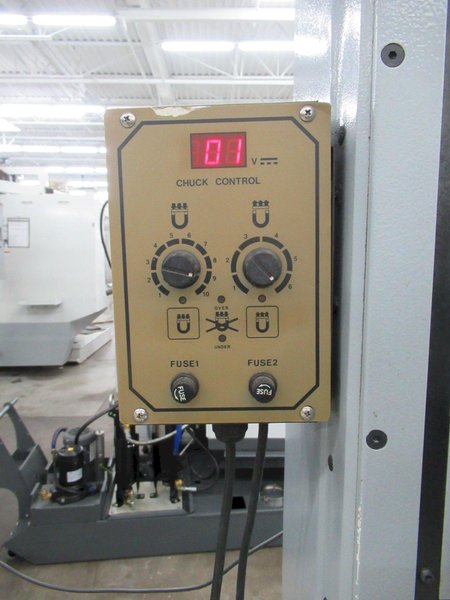 Chevalier FSG-818SP Hand Feed Surface Grinder, 2-Axis SONY DRO, Micro- Feed, Coolant Pump and Tank