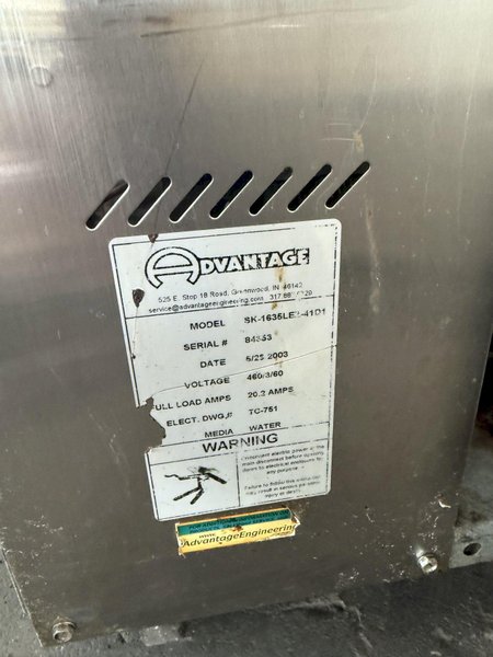 ADVANTAGE ENGINEERING WATER-CIRCULATING TEMPERATURE CONTROL UNIT. STOCK # 1115324