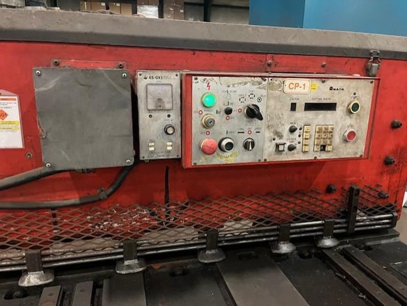 10&#039; x 0.177&quot; Amada Power Sq. Shear STOCK #3756