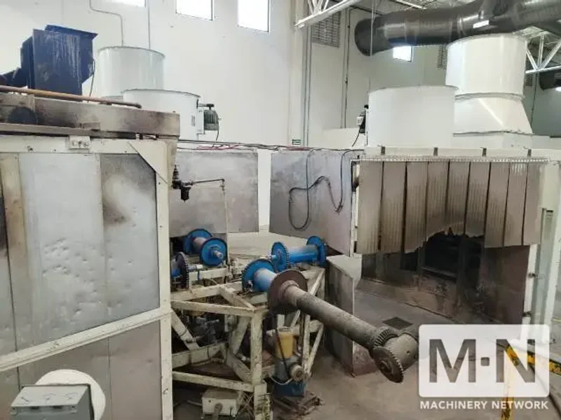 4 ARM FERRY MODEL RS4-220 ROTATIONAL MOLDING MACHINE REBUILT IN 2021