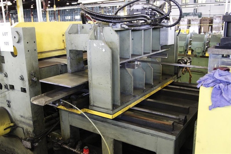 12&#039; X 48&#039; ROMAC TRAVELING PRE NOTCH PRESS: STOCK 58765