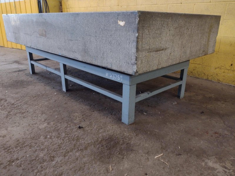8&#039; X 4&#039; X 14&quot; CHALLENGE PRECISION LAYOUT INSPECTION GRANITE TABLE: STOCK #23789
