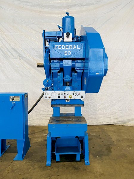 (1996) 60 TON FEDERAL/PRECISION INDUSTRIES OBI PRESS. STOCK # 0635821