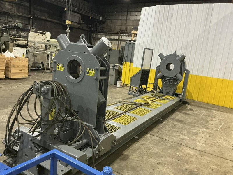 12" GOTCO MODEL #FT-80-2145 PIPE BUCKING "MAKE &amp; BREAK" TORQUE PIPE MACHINE: YOBRO #24411