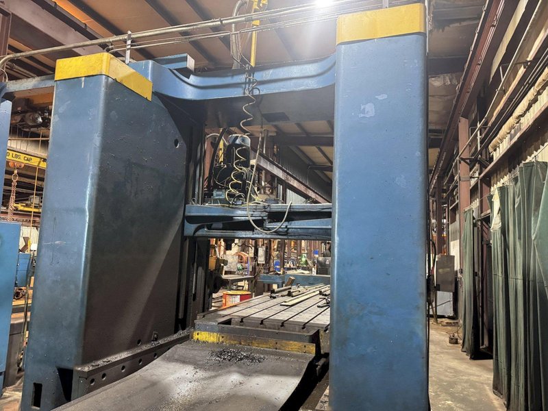 15 HP 68" X 168" ROCKFORD DOUBLE SIDED PLANER MILL. STOCK # 1214225