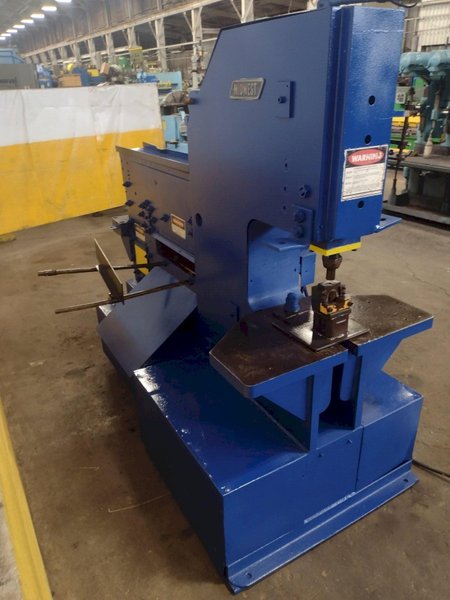 80 TON MIDWEST MODEL #150-80DE HYDRAULIC IRONWORKER: STOCK #17220